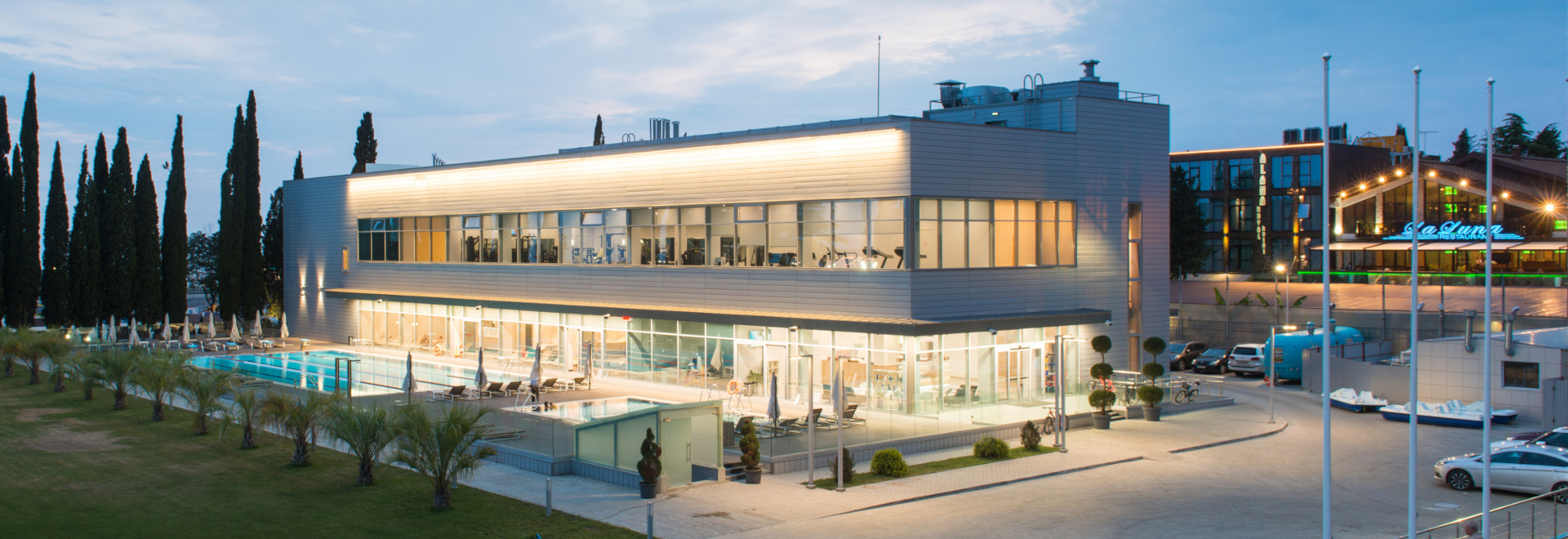Спортивный комплекс отеля Sport Inn Hotel & Wellness