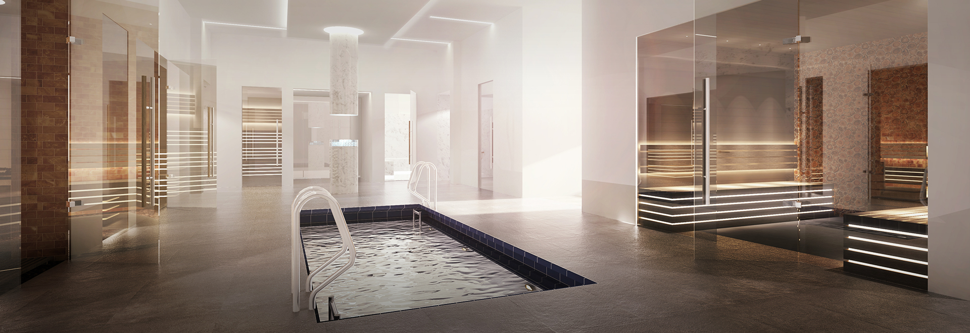 Interiors of the Medical Block of the Sports Complex Hotel Sport Inn Hotel & Wellness 
