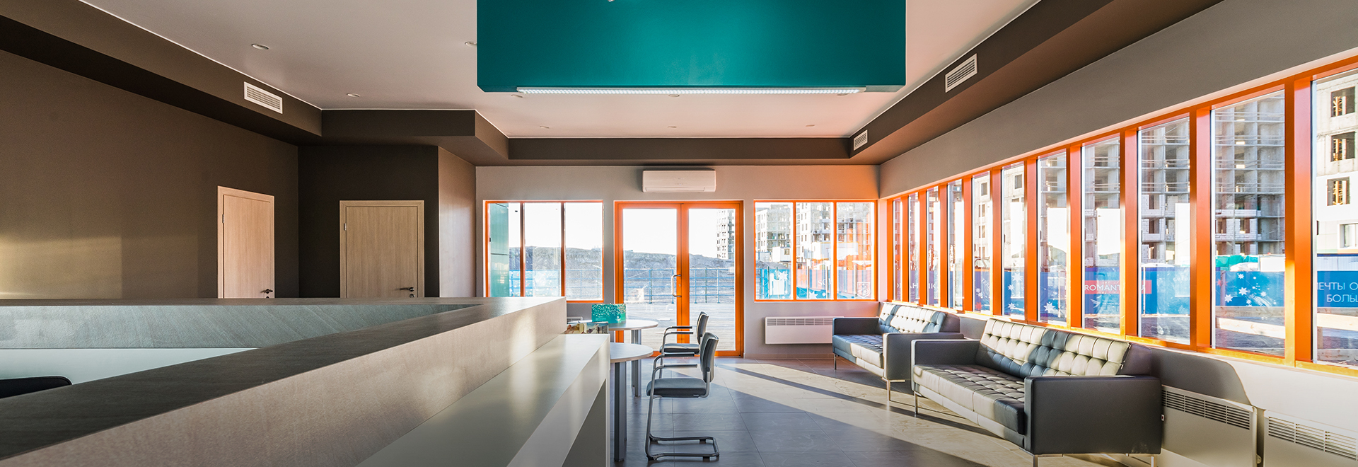 Interiors of the Sales Office of the Residential Complex "I'm a Romantic…»