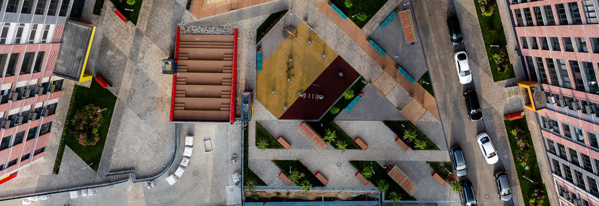 «Russian Аvangard» Residential Complex. Improvement of the Territory 