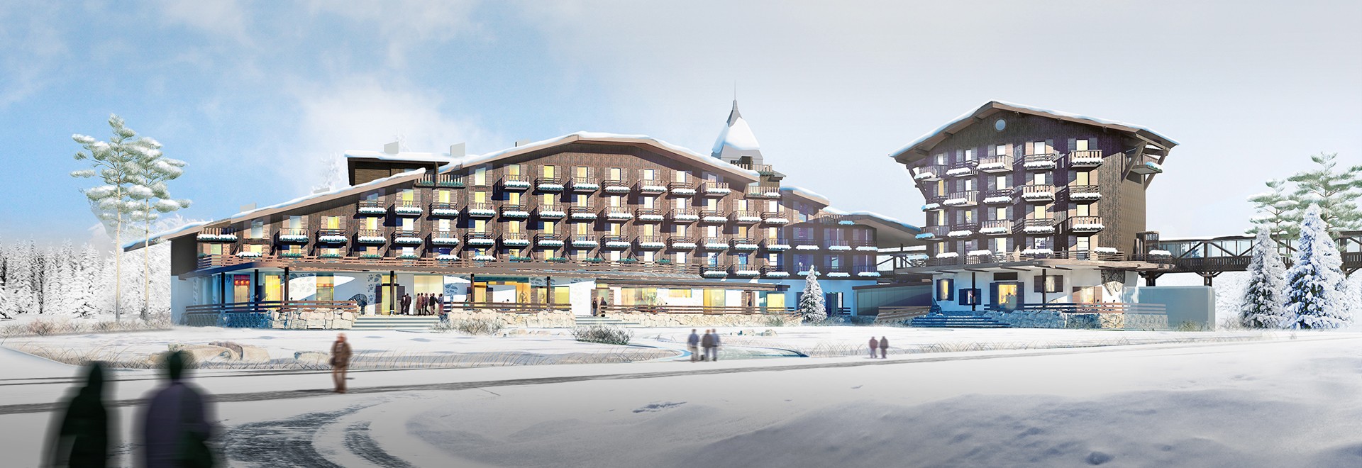 Hotel with 115 rooms